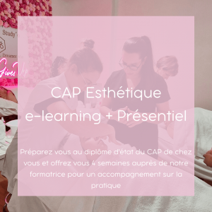 Préparation au CAP Esthétique, Cosmétique, Parfumerie à distance ou à Rennes (35)