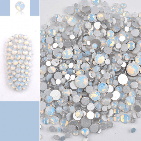 Strass - Diamond Mix White
