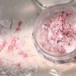 Flakes Fleuries - Rose poudré