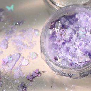 Flakes Fleuries - Violet