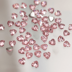 Strass - Diamond Pink Heart