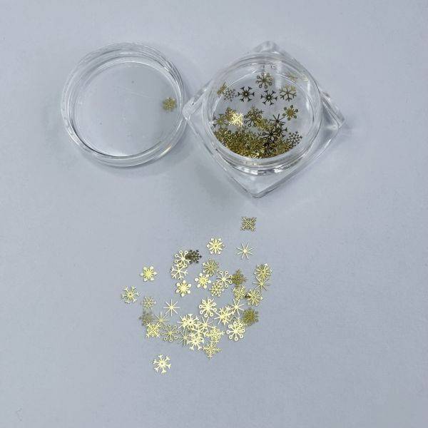 Sequins - Flocons en métal