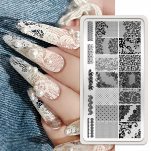 Stamping Plate - Bridal N05