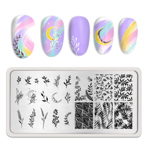 Stamping Plate - Natural World L003