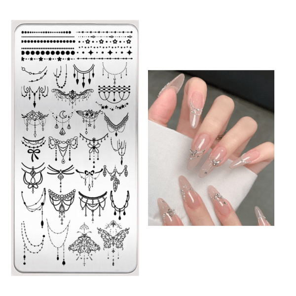 Stamping Plate - Necklace N11