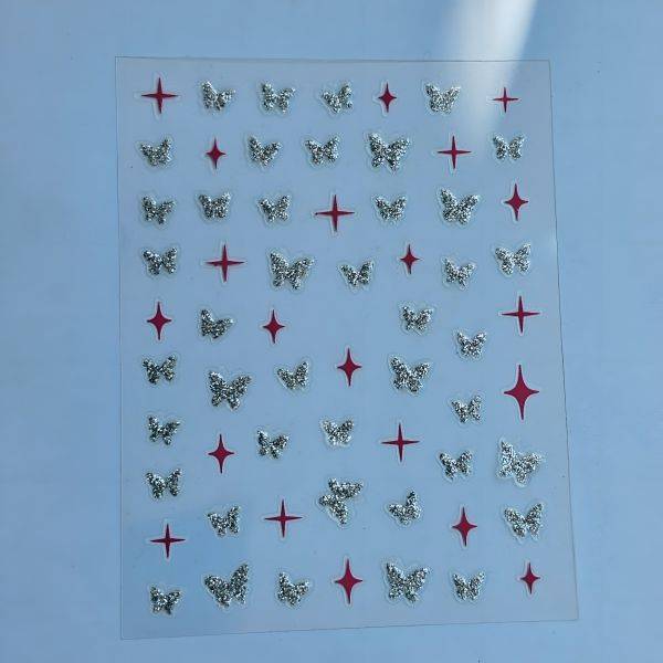 Stickers Nail Art - 3D Butterflies