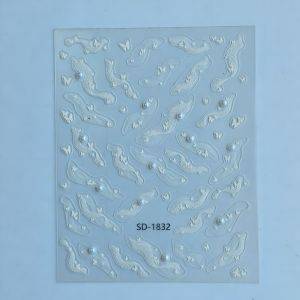 Stickers Nail Art - 3D Dentelle