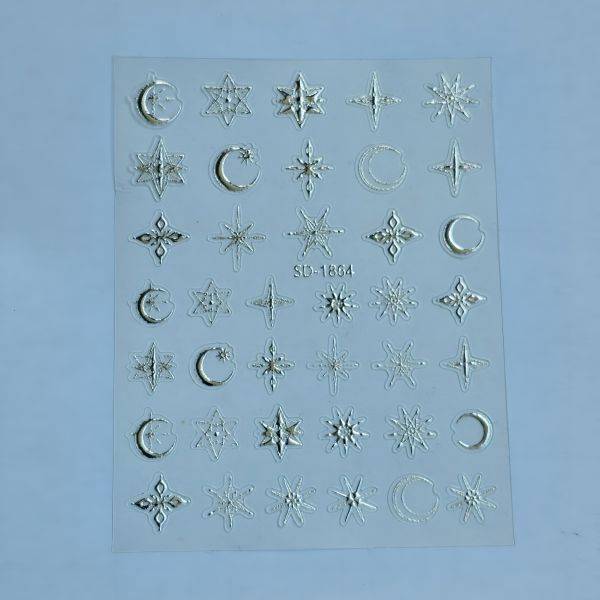 Stickers Nail Art - 3D Flakes (2)