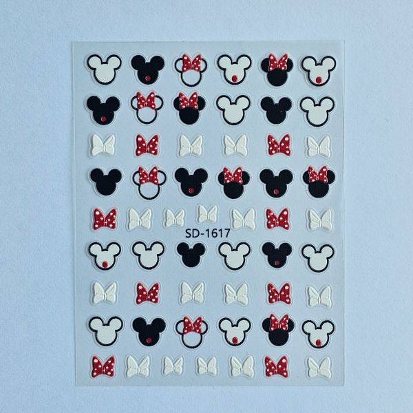 Stickers Nail Art - 3D Mouse