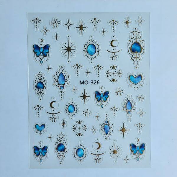 Stickers Nail Art - 3D Ornements 1