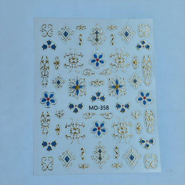 Stickers Nail Art - 3D Ornements 2