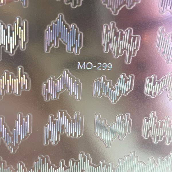 Stickers Nail Art - 3D Stripe Holo – Image 2