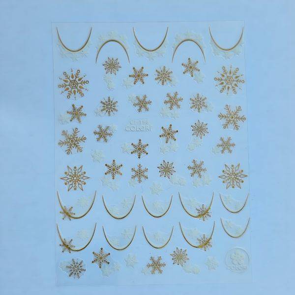 Stickers Nail Art - 3D Winter mood (2)