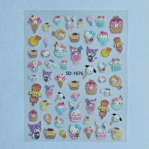 Stickers Nail Art - 3D Yummy