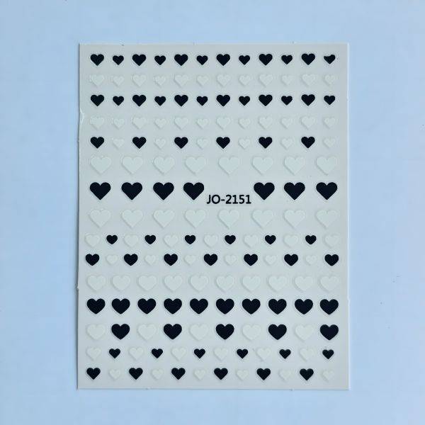 Stickers Nail Art - Coeur (4)