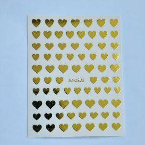 Stickers Nail Art - Coeur (6)