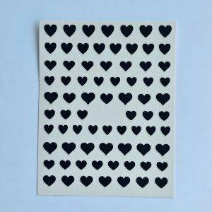 Stickers Nail Art - Coeur (7)