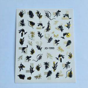 Stickers Nail Art - Feuilles (1)