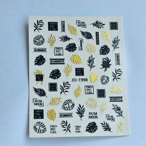 Stickers Nail Art - Feuilles (2)