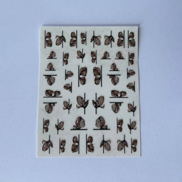 Stickers Nail Art - Fleurs (1)