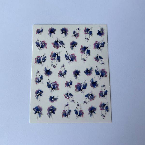 Stickers Nail Art - Fleurs (10)