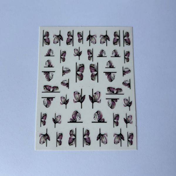 Stickers Nail Art - Fleurs (2)