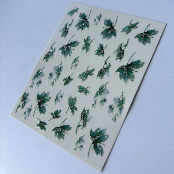 Stickers Nail Art - Fleurs (3) – Image 2