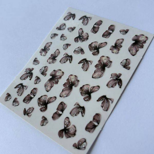 Stickers Nail Art - Fleurs (4) – Image 2