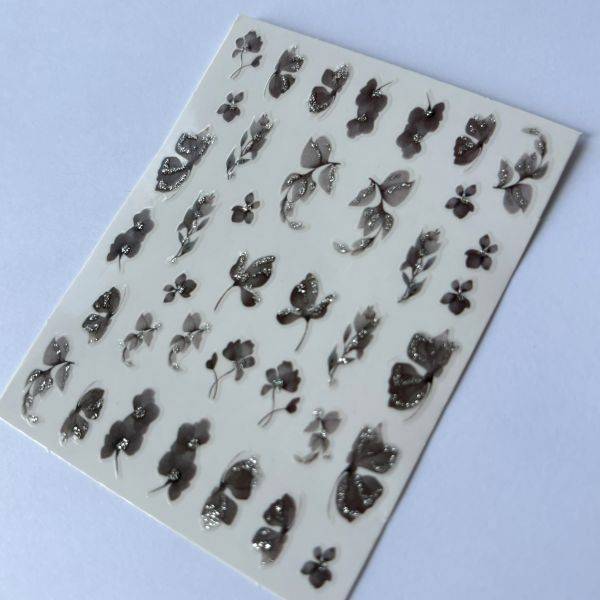 Stickers Nail Art - Fleurs (5) – Image 2