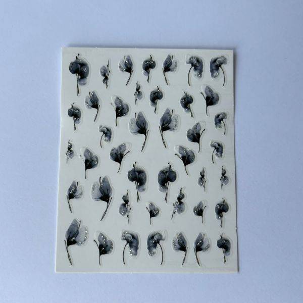 Stickers Nail Art - Fleurs (7)