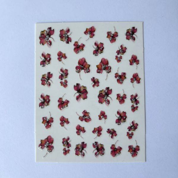 Stickers Nail Art - Fleurs (9)