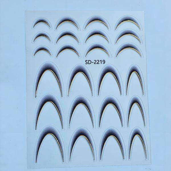 Stickers Nail Art - French (10)