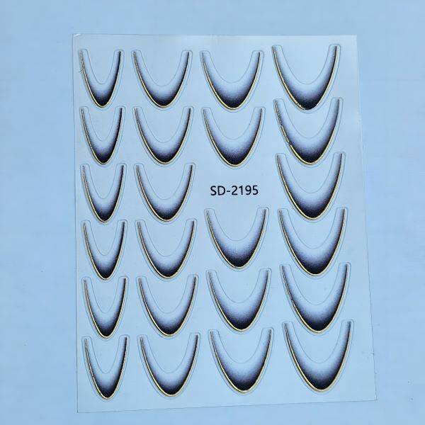 Stickers Nail Art - French (14)