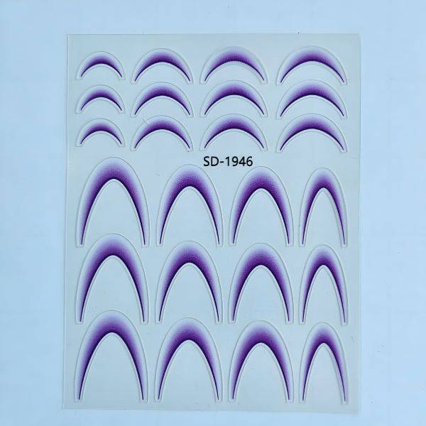 Stickers Nail Art - French (18)