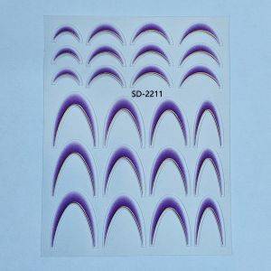 Stickers Nail Art - French (21)