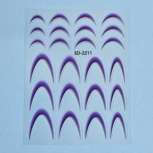 Stickers Nail Art - French (21)