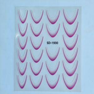 Stickers Nail Art - French (22)