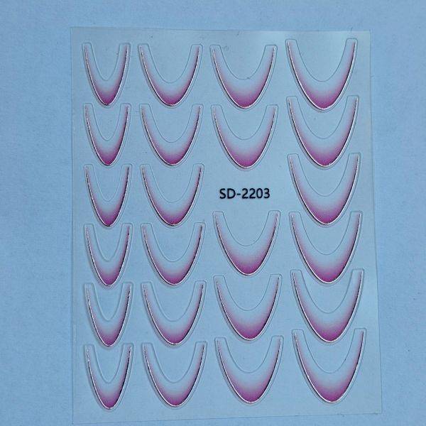 Stickers Nail Art - French (24)