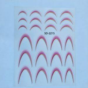 Stickers Nail Art - French (26)