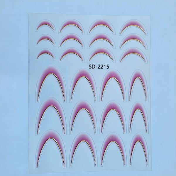 Stickers Nail Art - French (26)