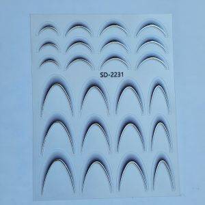 Stickers Nail Art - French (9)