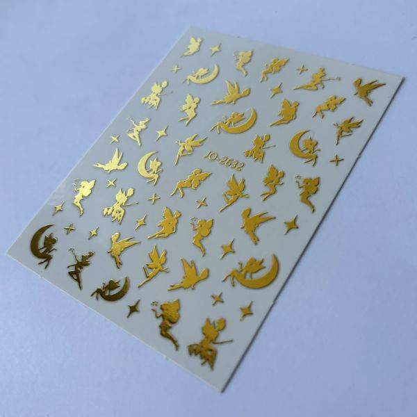 Stickers Nail Art - Gold Fairy – Image 2