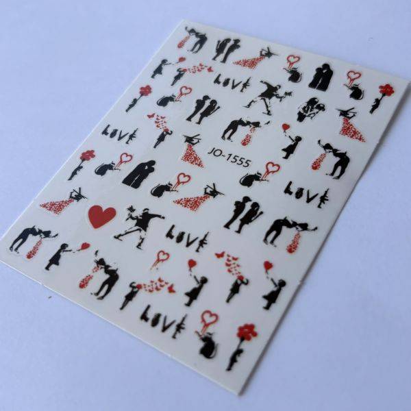 Stickers Nail Art - Love – Image 2