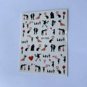 Stickers Nail Art - Love