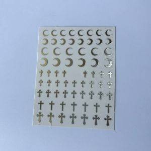 Stickers Nail Art - Lunes et Croix