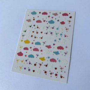 Stickers Nail Art - Nuage