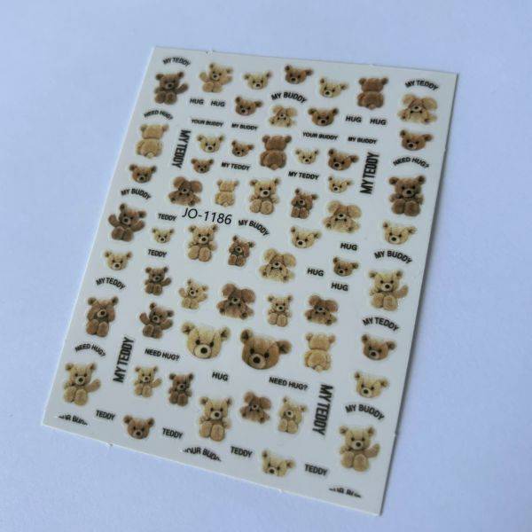 Stickers Nail Art - Ours – Image 2