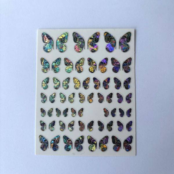 Stickers Nail Art - Papillon (1)