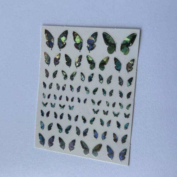 Stickers Nail Art - Papillon (5) – Image 2