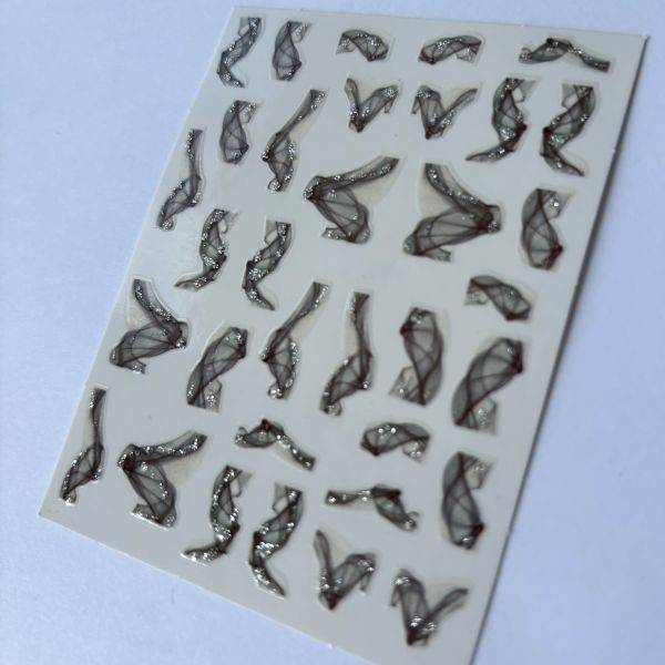 Stickers Nail Art - Fumée – Image 2